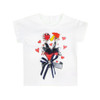 front of girl fashion "BFF's Talk" T-Shirt from MICROBE by MISS GRANT