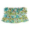 photo of MICROBE by MISS GRANT "Ruffled Army" Silk Skirt for Girls by MICROBE by MISS GRANT