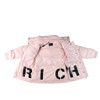 JOHN RICHMOND Pastel Pink Winter Puffer Jacket for Girls