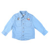 photo of STELLA McCARTNEY KIDS Samuel Boy Dandy Print Denim Shirt for Boys by STELLA McCARTNEY KIDS