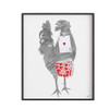 photo of LAURA MORRISH : Petey Duval Key West Gypsy Rooster Art Print by CENTRAL&GUS