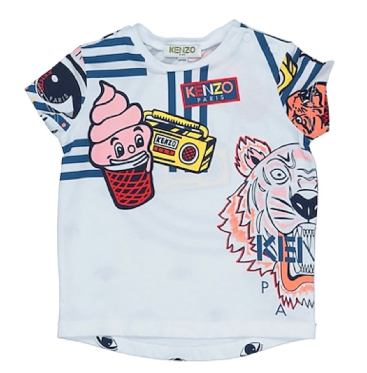 Bestaan ik klaag Dynamiek KENZO Ice Cream T-shirt for Boys and Girls