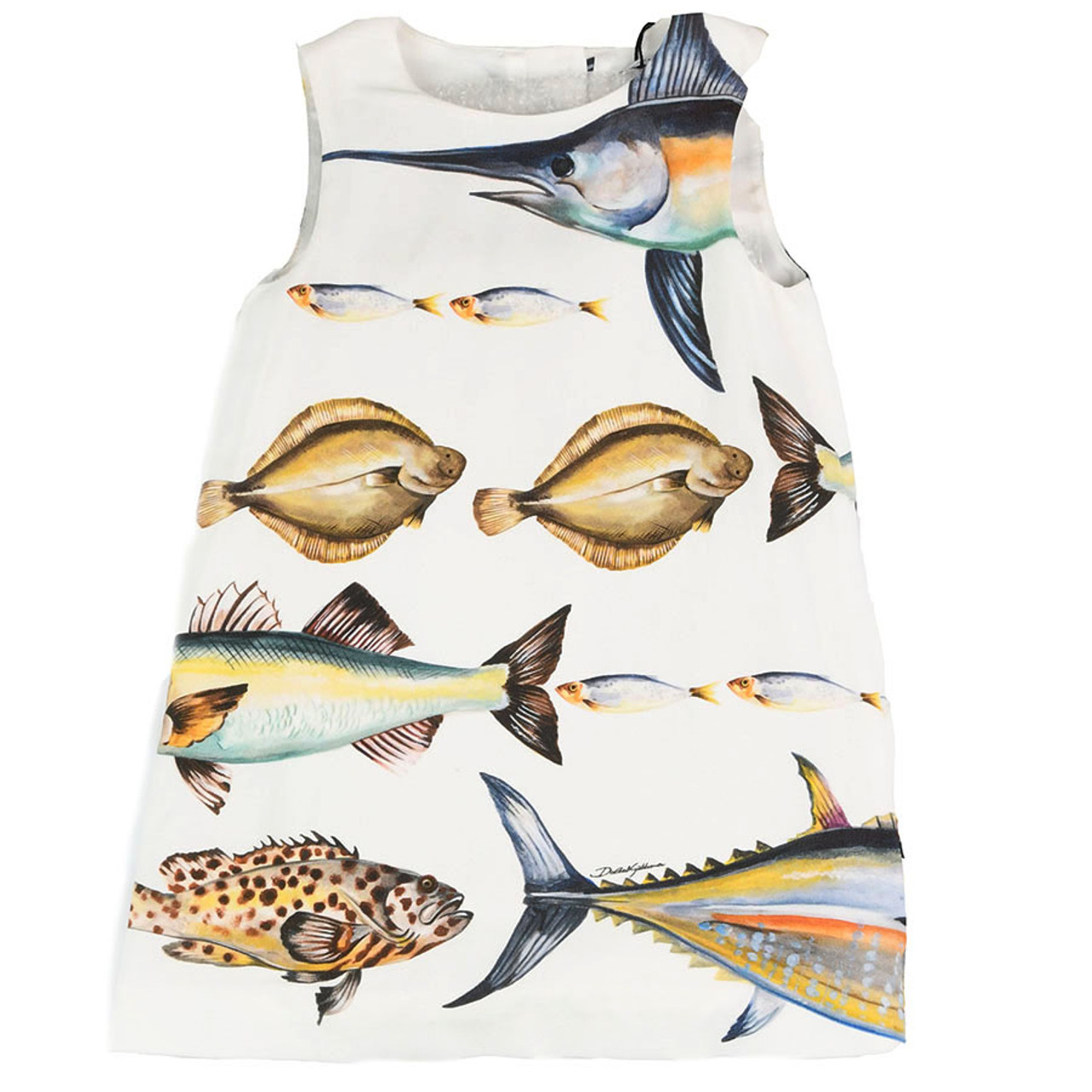 dolce gabbana fish dress