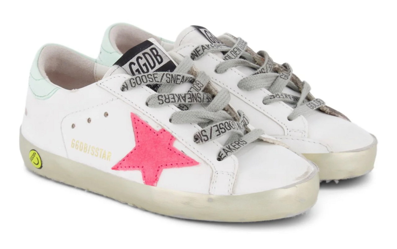 GOLDEN GOOSE White Superstar Sneakers Girls