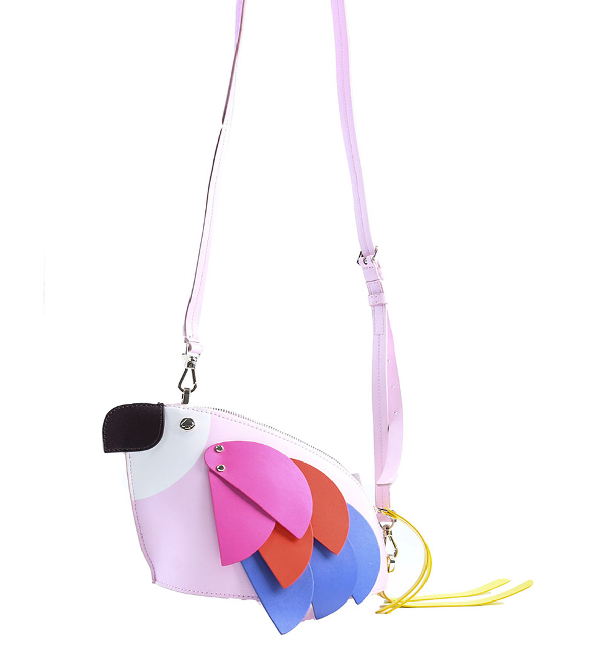 kate spade flock party parrot crossbody