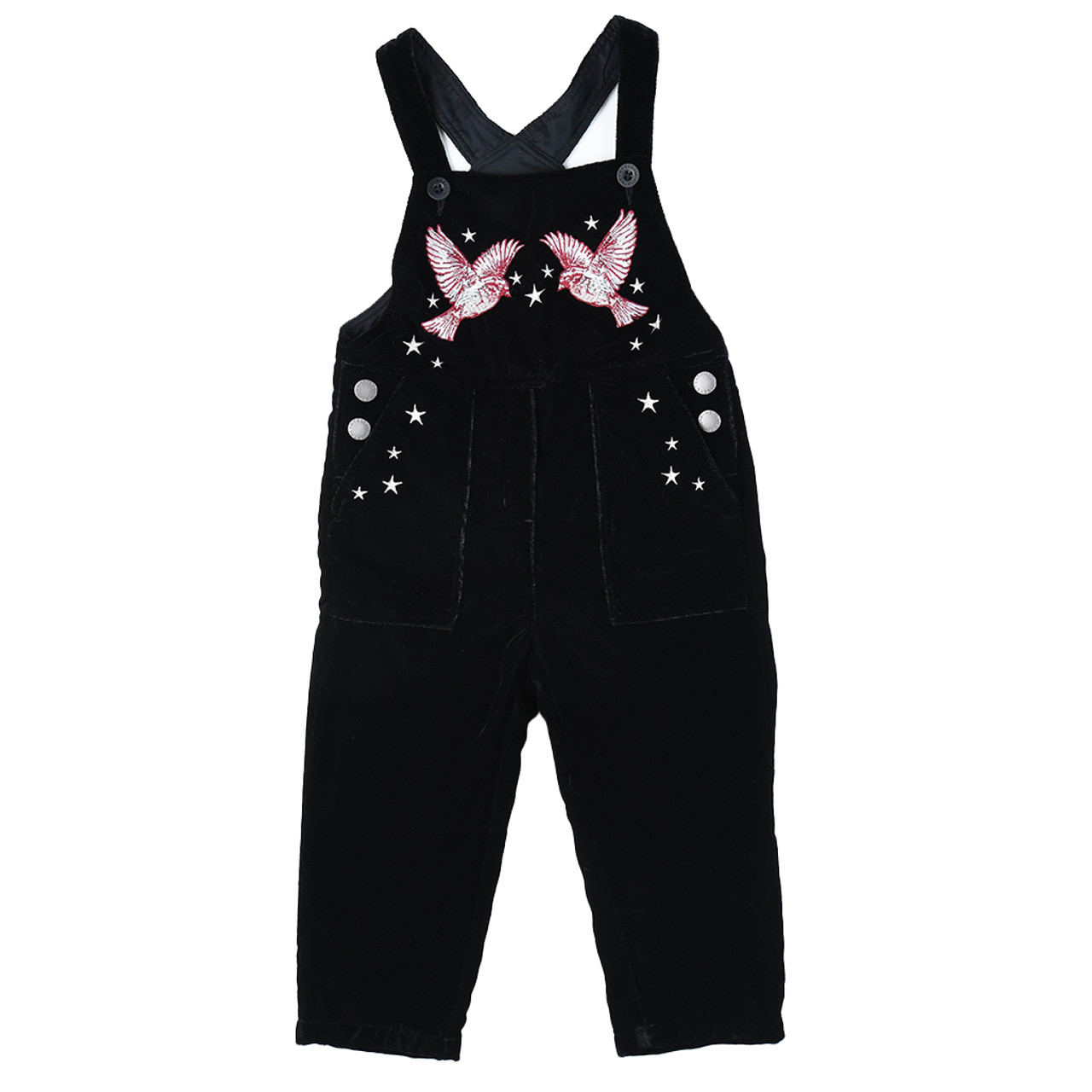 STELLA McCARTNEY KIDS Miranda Velvet All in One Romper / Overall