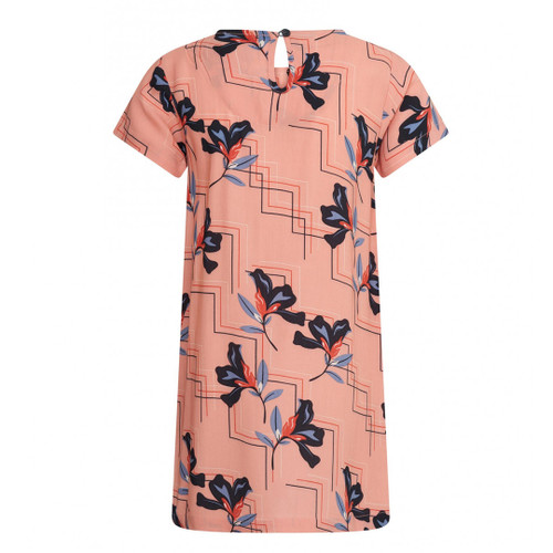 4 FUNKY FLAVOURS - Pink Floral Dress for Girls 4 FUNKY FLAVOURS - Pink Floral Dress for Girls