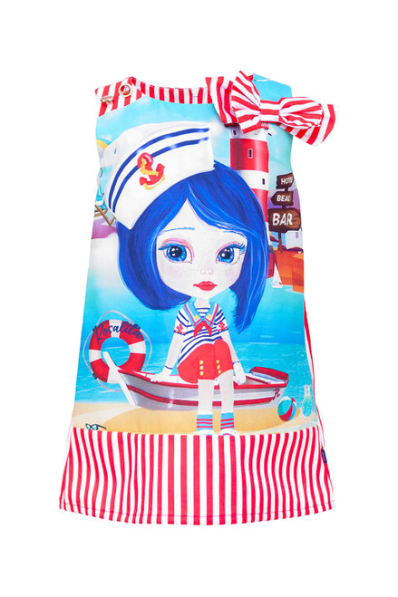 photo of ROSALITA SENORITAS "Sailor Star girl" Dress for Girls by ROSALITA Señoritas