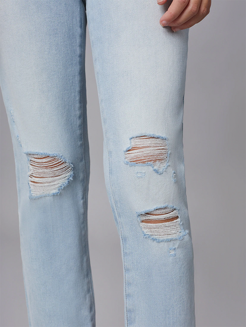 DL1961 Harper Boyfriend:Straight Ross Distressed Jeans for Girls DL1961 Harper Boyfriend:Straight Ross Distressed Jeans for Girls