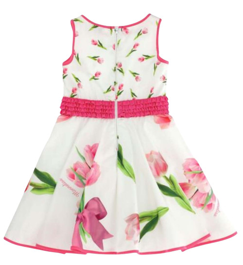 MONNALISA Tulips Dress for Girls MONNALISA Tulips Dress for Girls