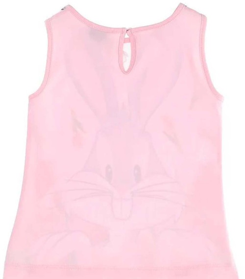 MONNALISA Satin Bugs Bunny T-Shirt for Girls