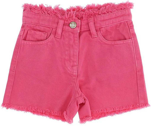 photo of MONNALISA Pink Denim Shorts for Girls by MONNALISA