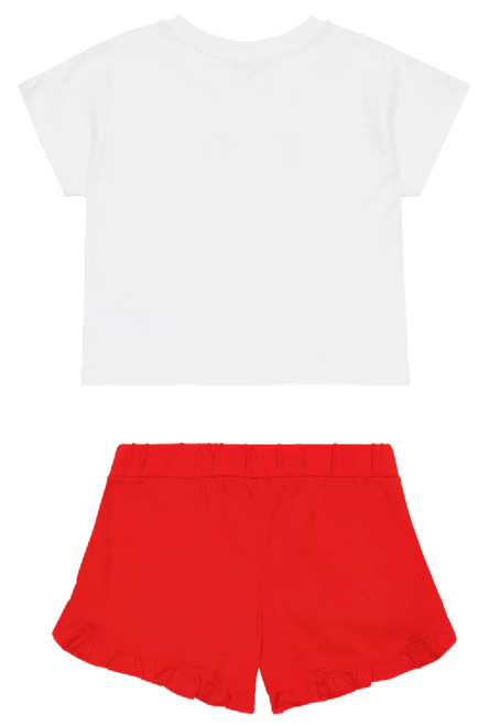 MOSCHINO T-Shirt and Shorts Set for Girls