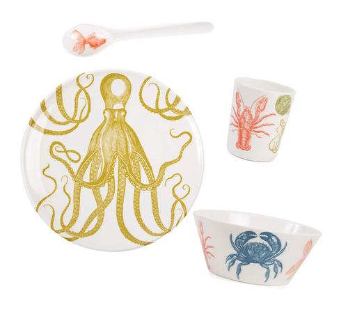 THOMASPAUL Sea Life Kids Dinning Set