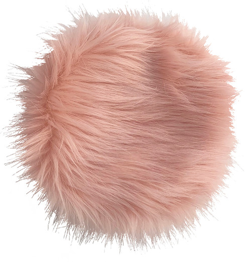 photo of RaspberryPlum Girls Pink Faux Fur Hat by RASPBERRY PLUM