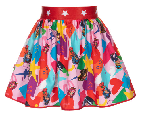 photo of Colorful Print Skirt for Girls by ROSALITA Señoritas
