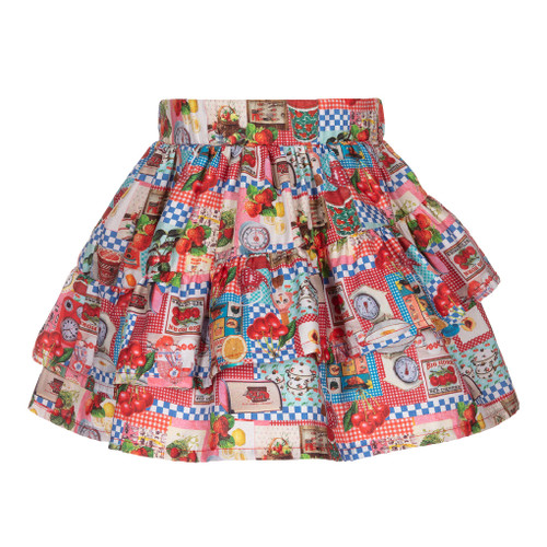 photo of Colorful Layered Skirt for Girls by ROSALITA Señoritas