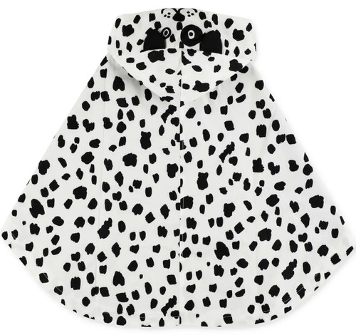 STELLA McCARTNEY KIDS Dalmatian Spot Hooded Cape for Girls STELLA McCARTNEY KIDS Dalmatian Spot Hooded Cape for Girls