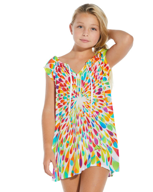 Drops of Sunlight Beach Dress for Girls