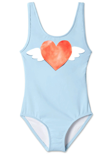 Flight Heart Swimsuit for Girls