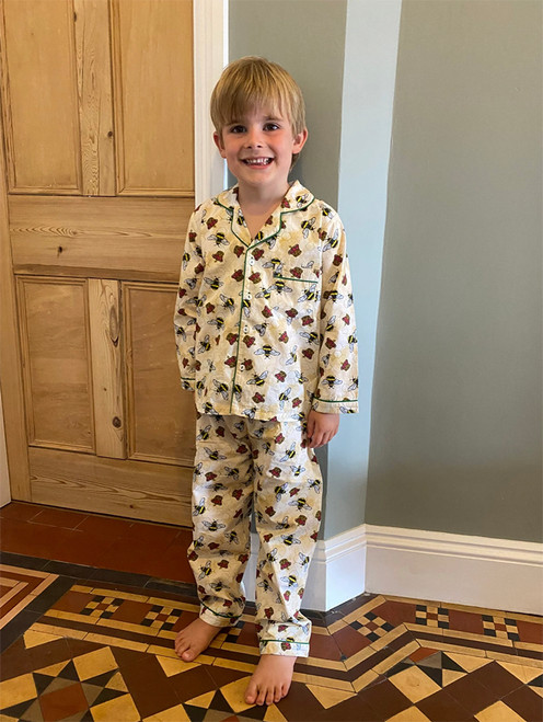 Royal Bee: Luxury 100% Cotton PJs Set Royal Bee: Luxury 100% Cotton PJs Set