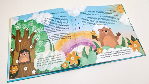 A vibrant story scene from 'Where the Wise Things Grow' teaching kids about kindness.