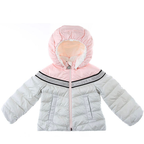 moncler kids pink jacket