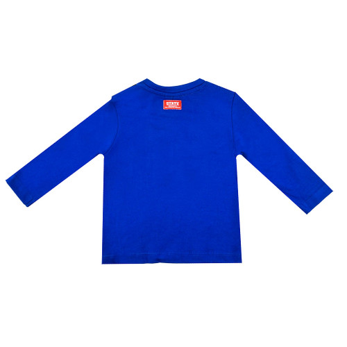 back view of Blue Base Ball T-Shirt from BIRBA back view of Blue Base Ball T-Shirt from BIRBA