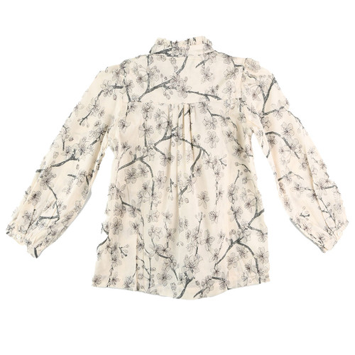 back of girls fashion Blooming Branches Shirt from I GIANBURRASCA