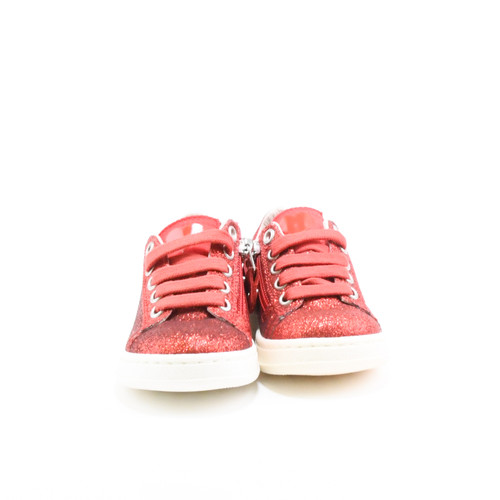 front of baby girl fashion  Glitter leather Red Sparkling Shoes from TWINSET front of baby girl fashion  Glitter leather Red Sparkling Shoes from TWINSET