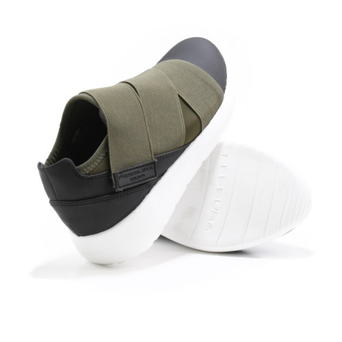 top/side of boy and girl fashion Olive High-Top Sneakers from FESSURA top/side of boy and girl fashion Olive High-Top Sneakers from FESSURA