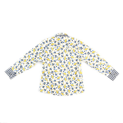 back of boy fashion white "Goal Scorer" Shirt from NEILL KATTER