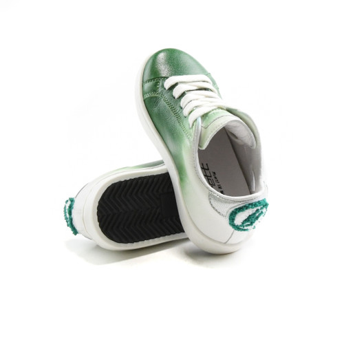 top of boy fashion green "Cool Bae" Shoes/Sneakers from JARRETT