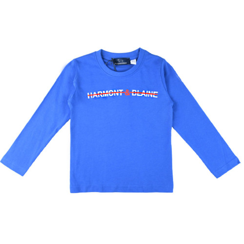 HARMONT & BLAINE Blue Long Sleeve T-shirt for Boys