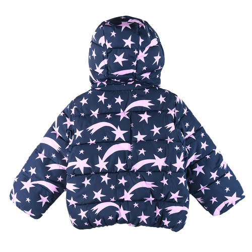STELLA McCARTNEY KIDS Starry Print Puffer Jacket for Girls