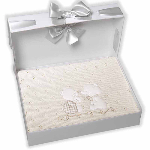 photo of ANDY & HELEN - Baby Shower Cradle Blanket Elefantino by ANDY AND HELEN