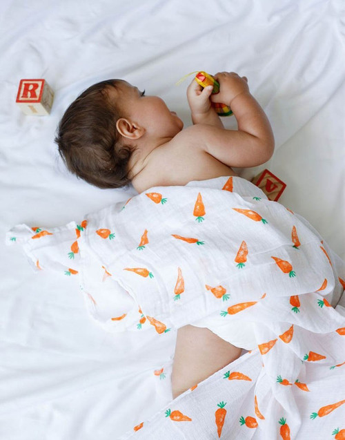 MALABAR BABY GOTS Certified Organic Swaddle Set - First Food for Girls and Boys MALABAR BABY GOTS Certified Organic Swaddle Set - First Food for Girls and Boys