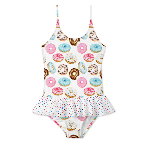 STELLA COVE One-Piece Donut Skirt Swimsuit
