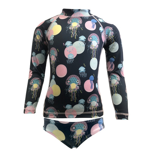 photo of KRIO + COLOR Rash Guard Jellyfish and Cookies Set for Girls by KRIO + COLOR