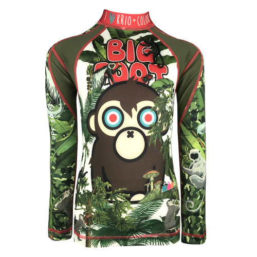 photo of KRIO + COLOR Rash Guard Big Foot Long Sleeve Shirt for Boys by KRIO + COLOR