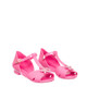 PETITE JOLIE Neon Pink Shellfish Sandals for Girls