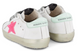 GOLDEN GOOSE White Superstar Sneakers for Girls