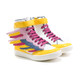 front/side of boy and girl fashion High Top Wings Sneakers from STELLA McCARTNEY KIDS