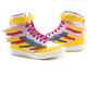 side of boy and girl fashion High Top Wings Sneakers from STELLA McCARTNEY KIDS