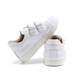 back/side of baby girl fashion White Sneakers from FLORENS Le PICCOLE