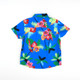 back of boy fashion Blue Tropical Shirt from TOMMY HILFIGER