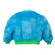 ALBERTA FERRETTI KIDS Textured Furry Blue Bomber Jacket for Girls