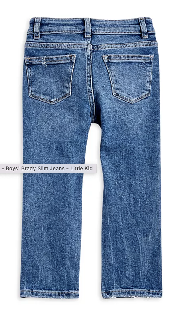 congestie Maak leven Leuk vinden DL1961 Brady Slim Glacier Distressed Jeans for Boys