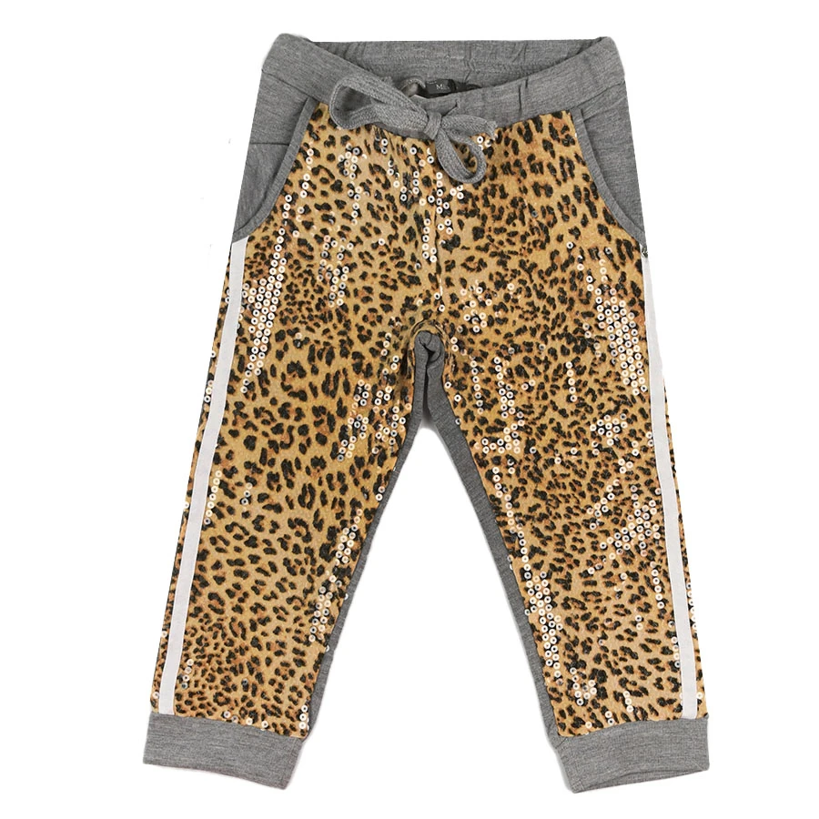 MICROBE by MISS GRANT Animal Print Pants for Girls