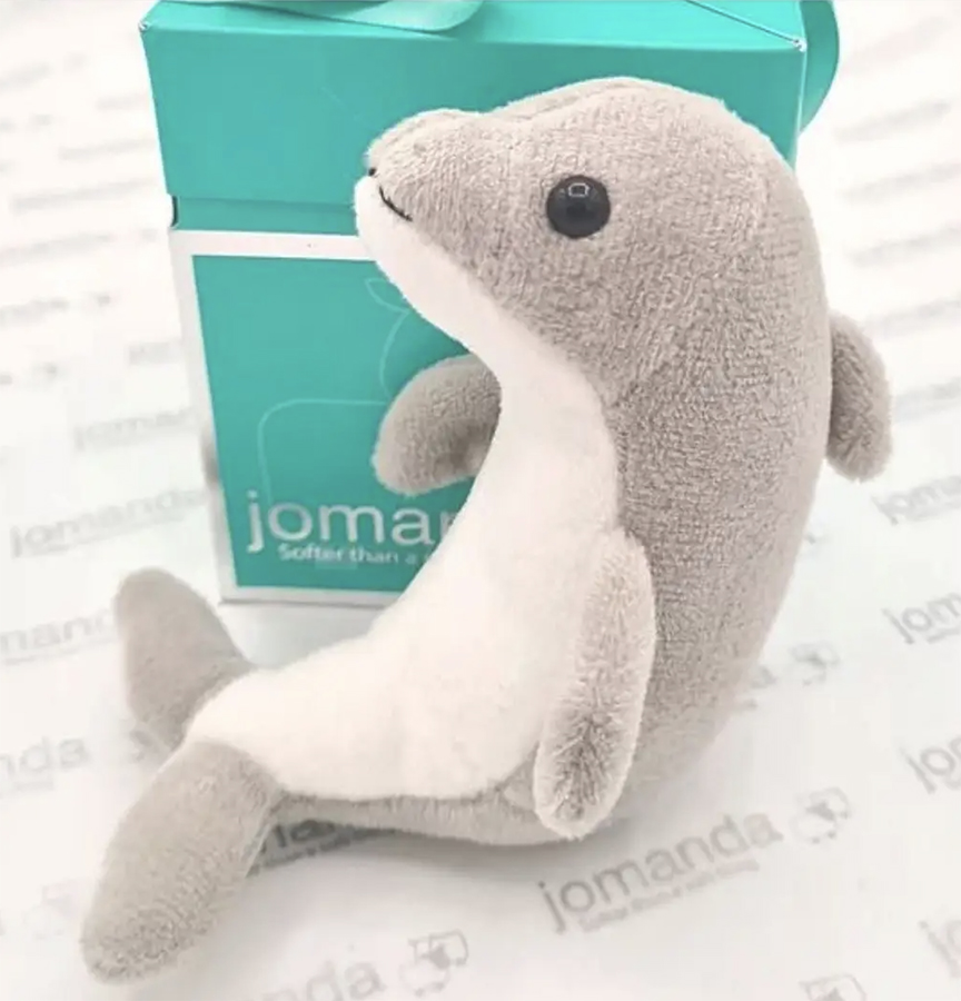 Mini Dolphin Soft Toy in Gift Box